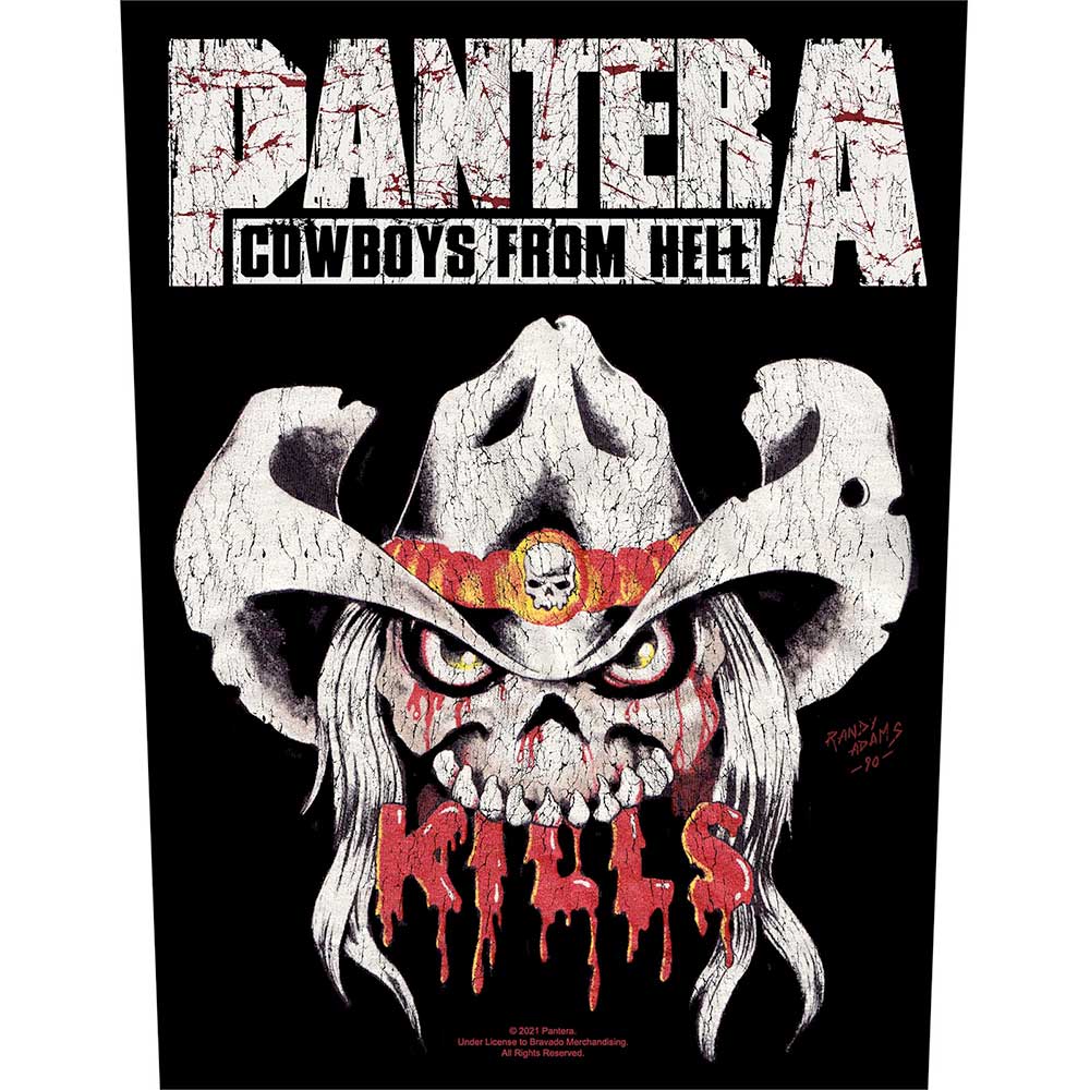 Pantera Back Patch: Kills Achterpatch