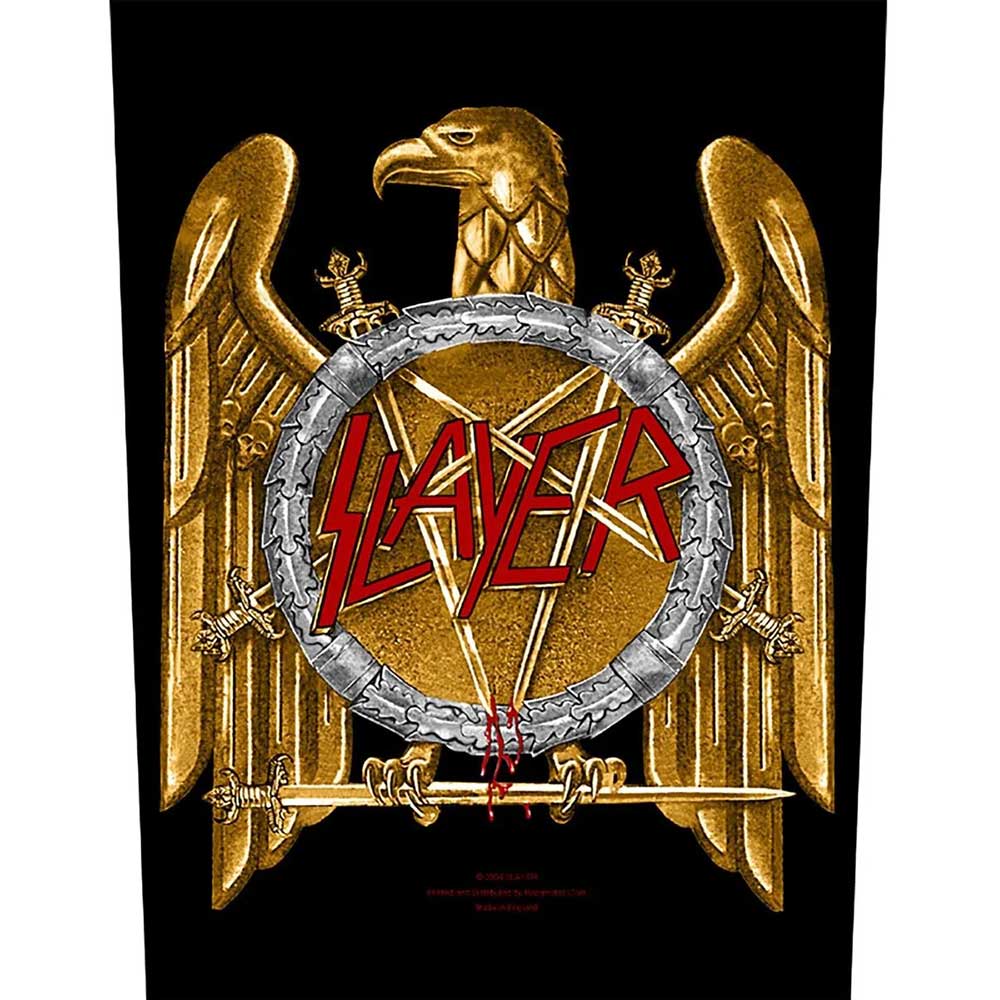 Slayer Back Patch: Golden Eagle Achterpatch