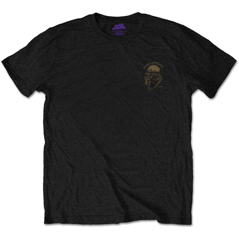 Black Sabbath Unisex T-Shirt: US Tour 78 (Back Print/Retail Pack) T-Shirt
