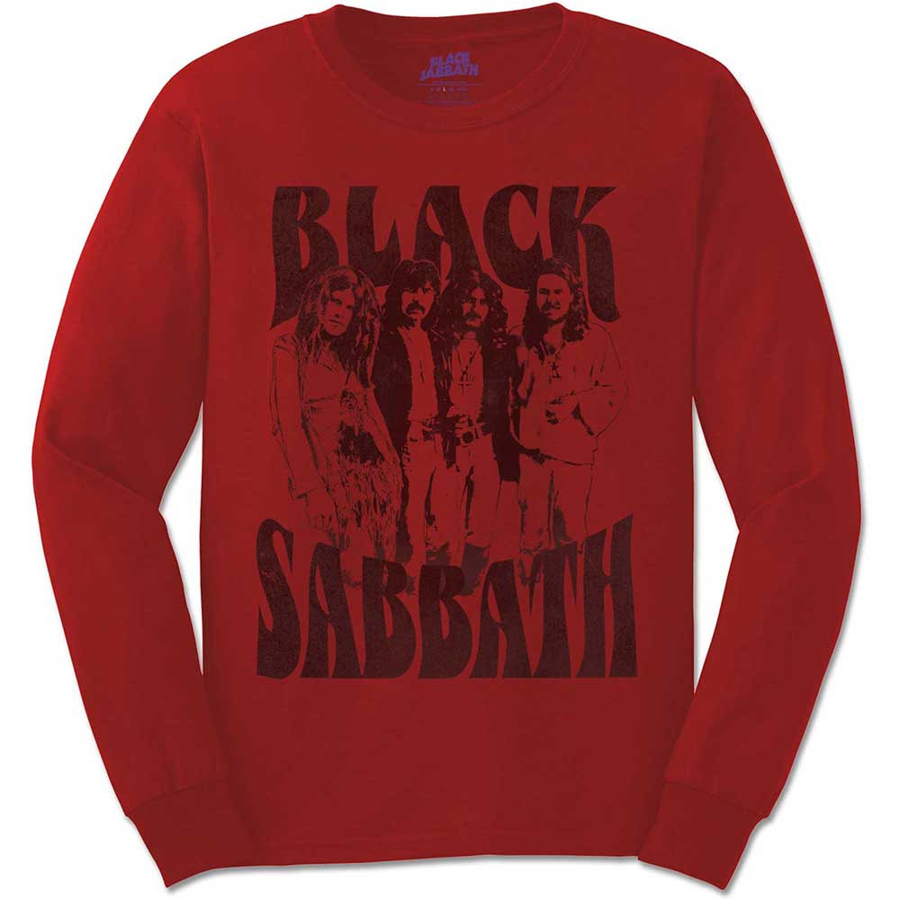 Black Sabbath Unisex Long Sleeve T-Shirt: Band and Logo Long Sleeve T-Shirt
