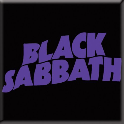 Black Sabbath Fridge Magnet: Wavy Logo Koelkastmagneet