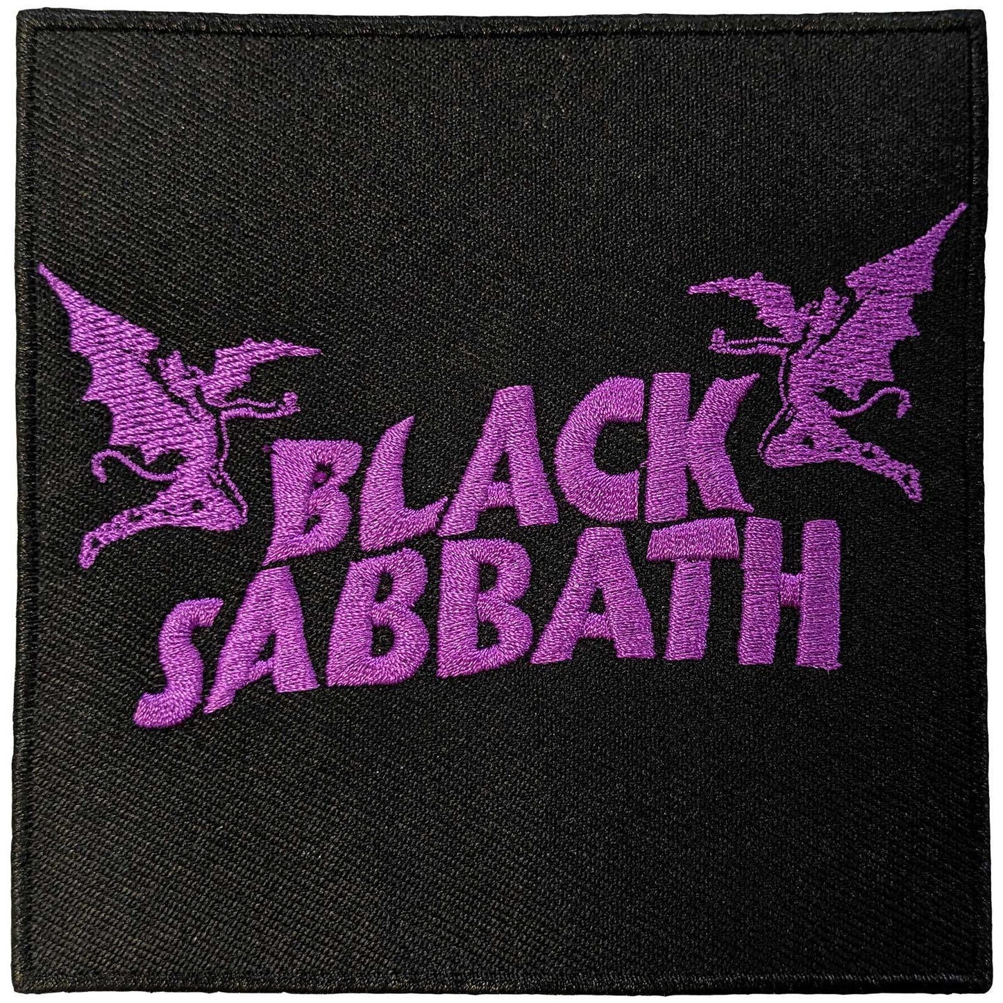 Een foto van een Standard Patch van Black Sabbath.