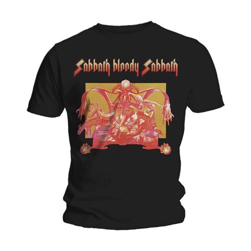 Black Sabbath Unisex T-Shirt: Sabbath Bloody Sabbath T-Shirt
