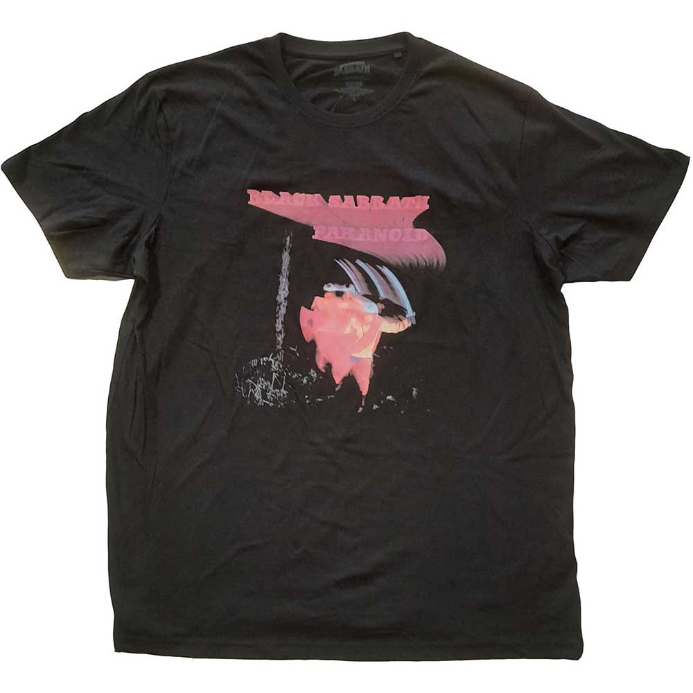 Black Sabbath Unisex T-Shirt: Paranoid Motion Trails T-Shirt