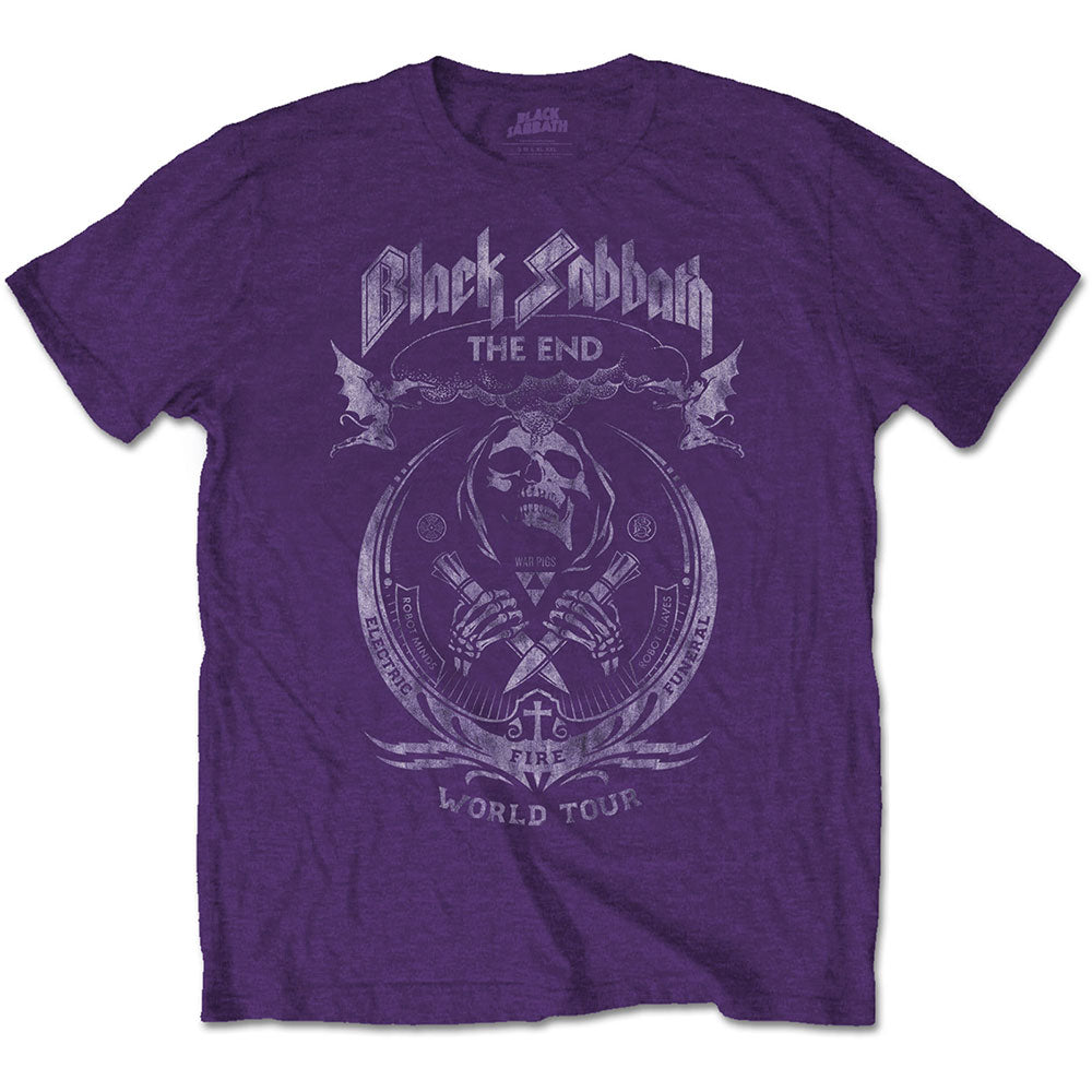Black Sabbath Unisex T-Shirt: The End Mushroom Cloud T-Shirt