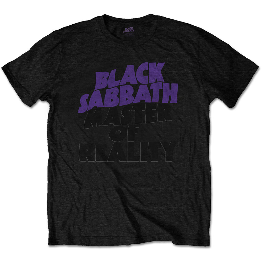 Black Sabbath Unisex T-Shirt: Masters of Reality Album (Back Print) T-Shirt