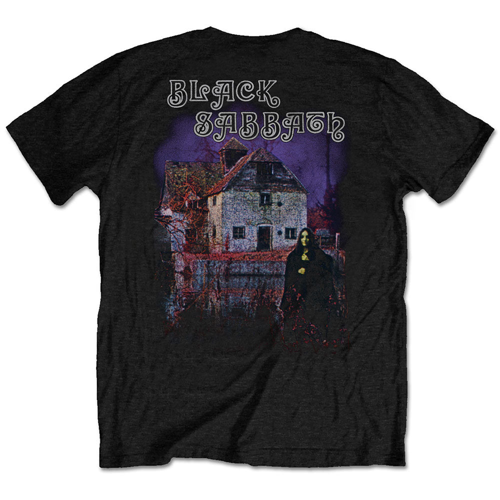 Black Sabbath Unisex T-Shirt: Debut Album (Back Print) T-Shirt