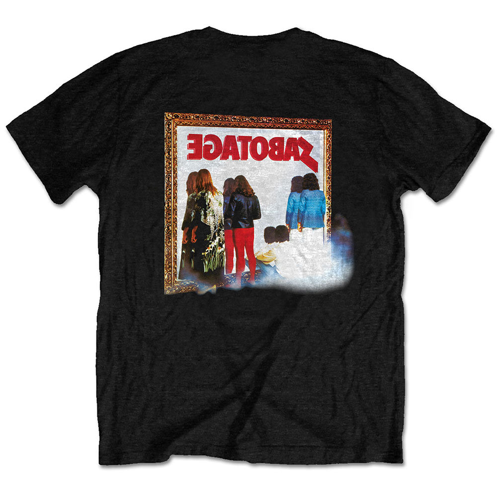 Black Sabbath Unisex T-Shirt: Sabotage (Back Print) T-Shirt