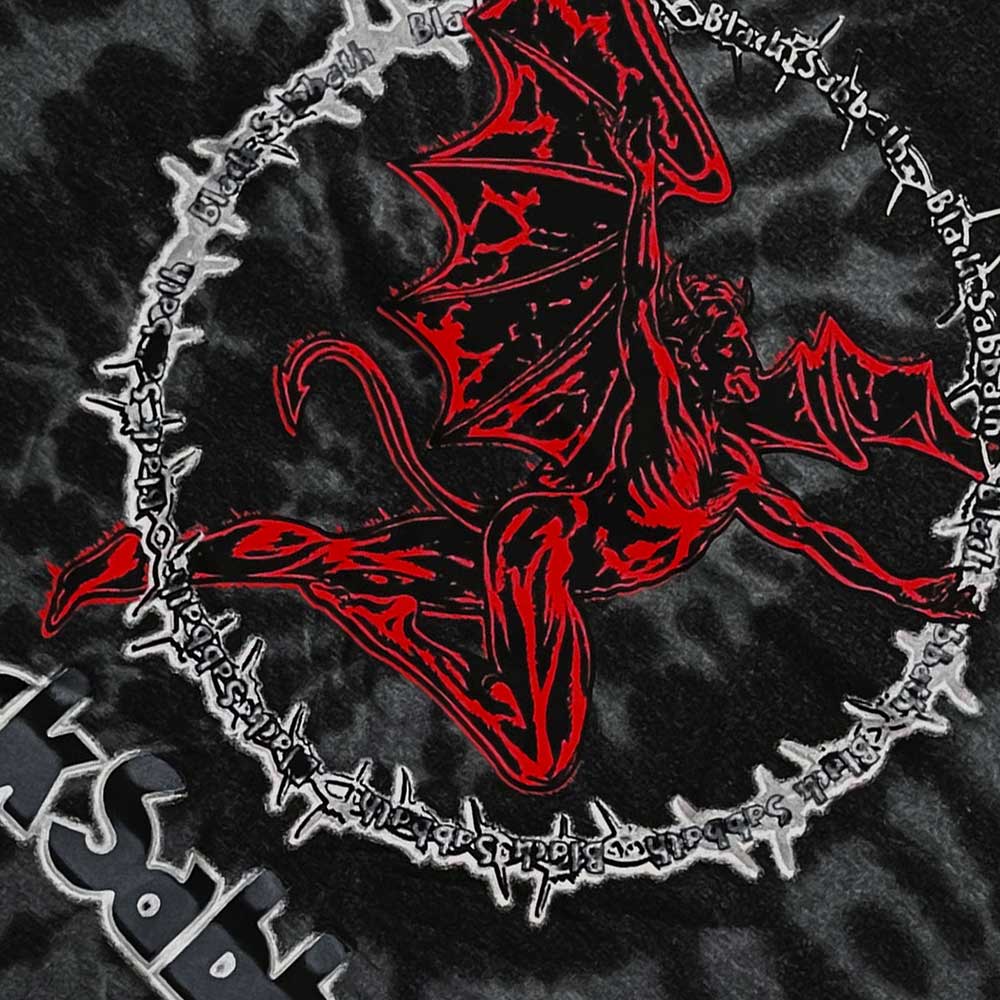 Black Sabbath Unisex T-Shirt: Red Henry (Wash Collection) T-Shirt