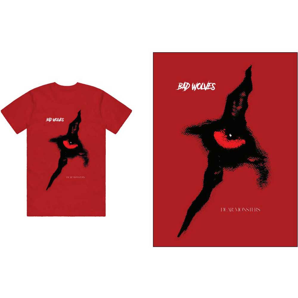 Bad Wolves Unisex T-Shirt: Dear Monsters Eye T-Shirt