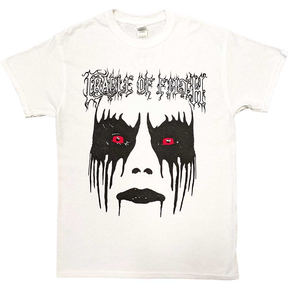 Cradle Of Filth Unisex T-Shirt: Dani Make Up (Back Print) T-Shirt