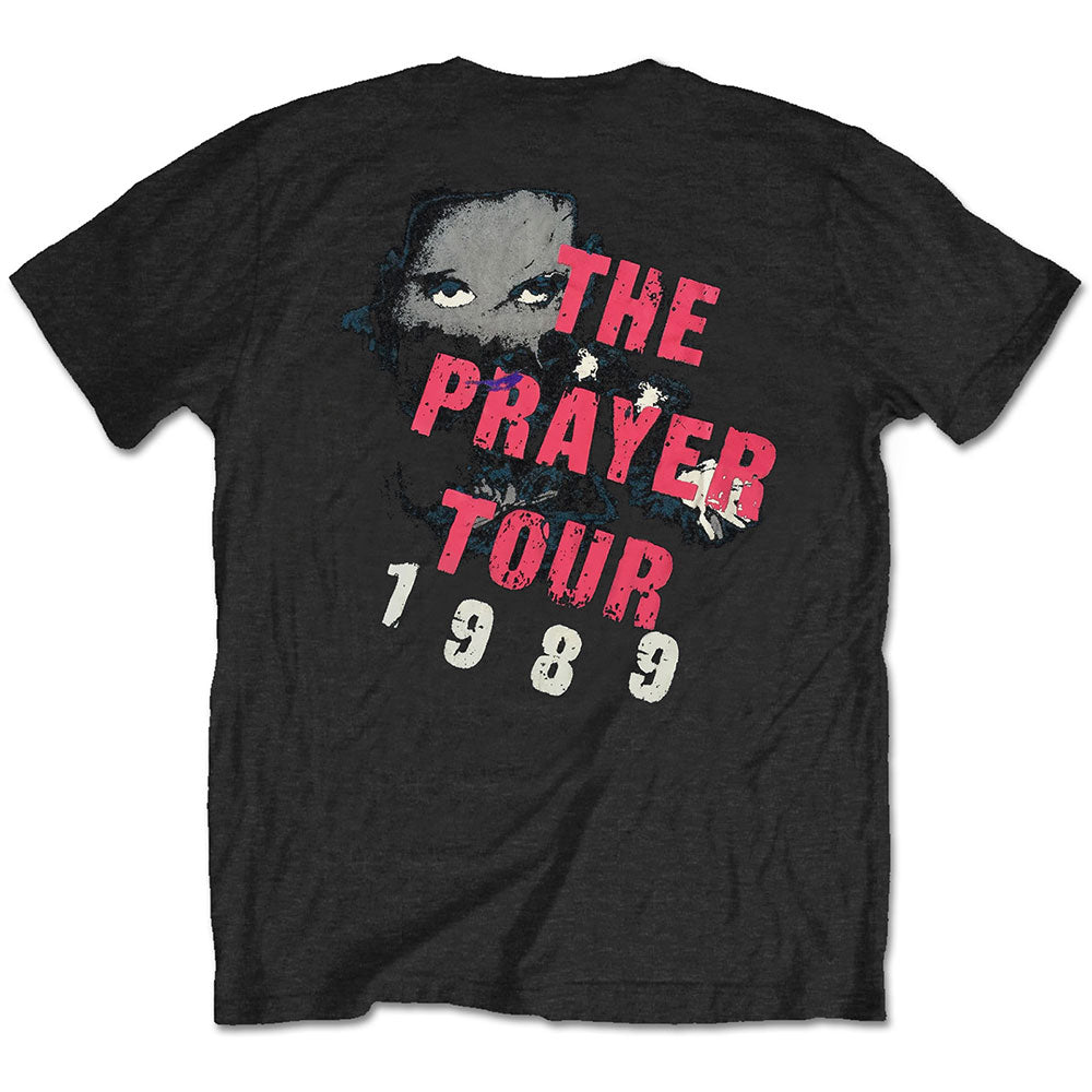 The Cure Unisex T-Shirt: The Prayer Tour 1989 (Back Print) T-Shirt