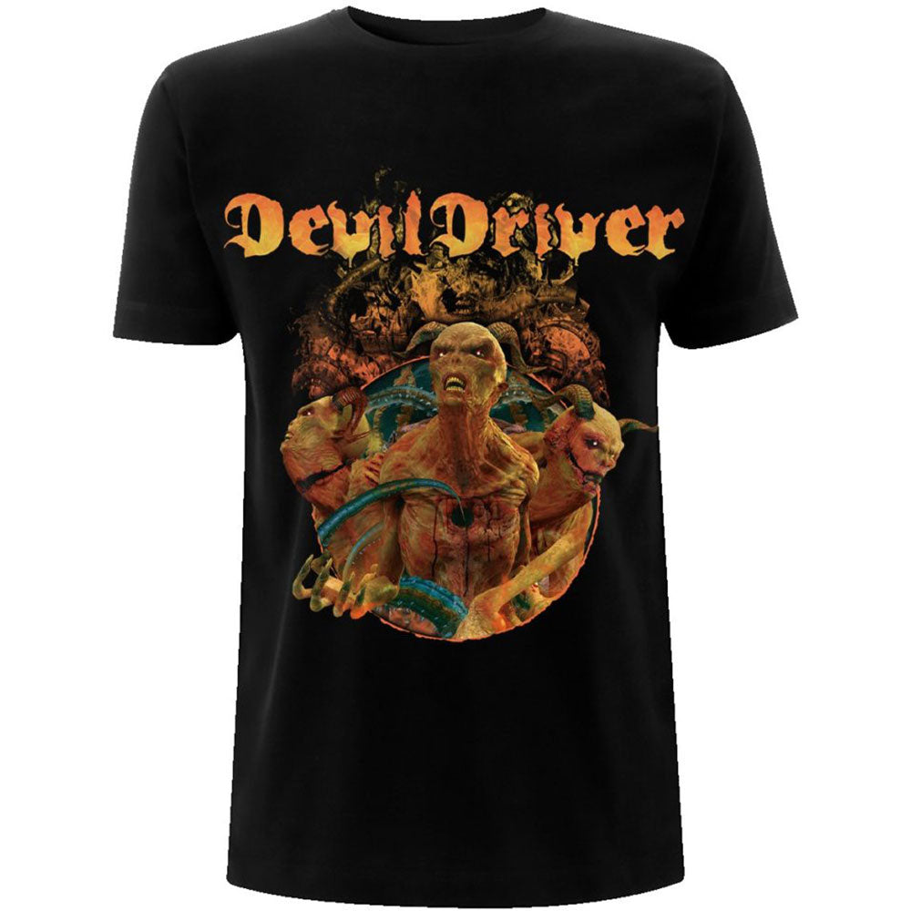 DevilDriver Unisex T-Shirt: Keep Away from Me (Back Print) T-Shirt