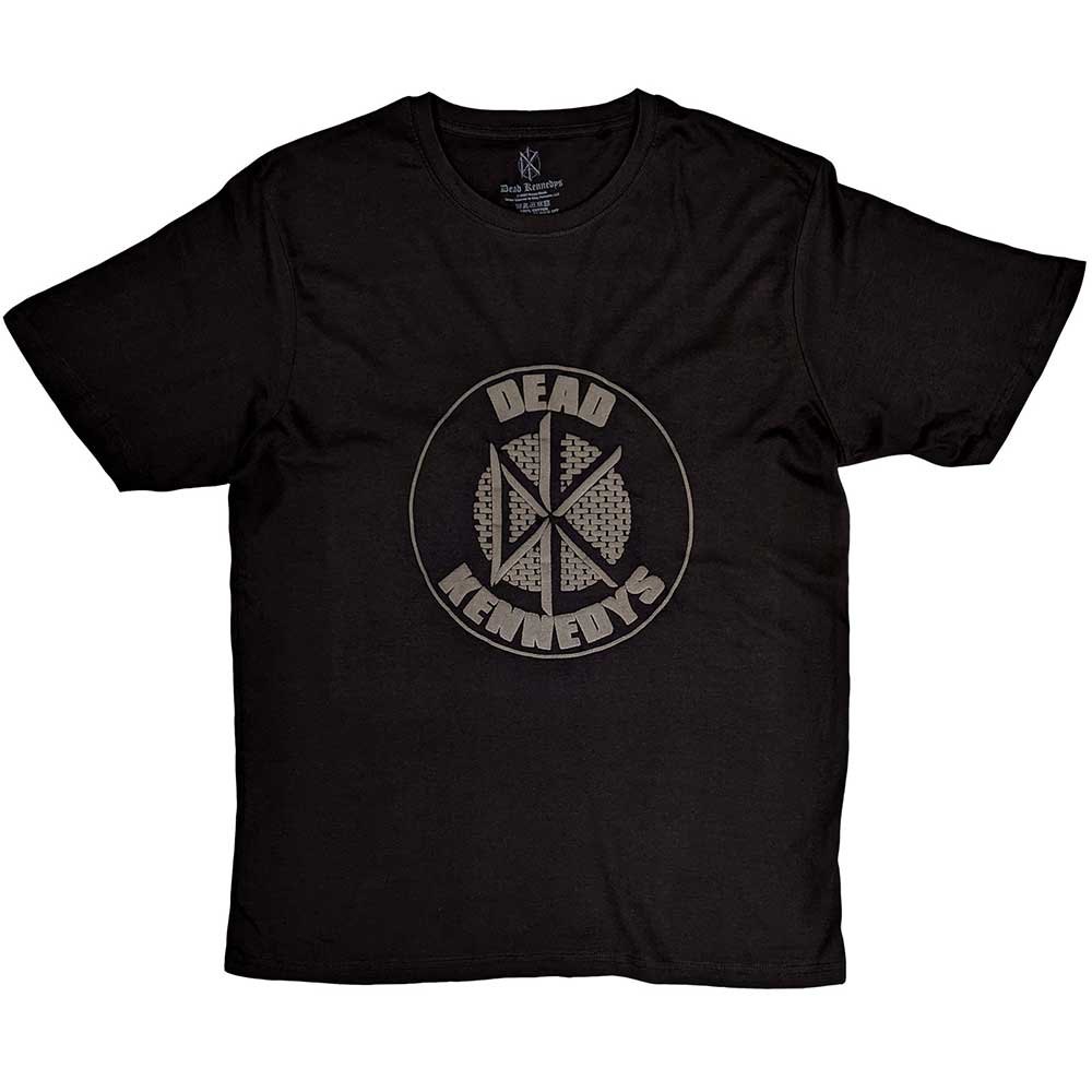 Dead Kennedys Unisex Hi-Build T-Shirt: Circle Logo Hi-Build T-Shirt