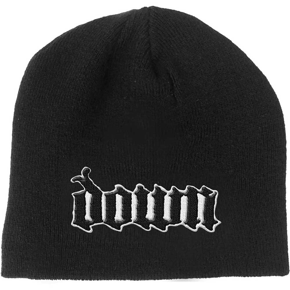 Down Unisex Beanie Hat: Logo Muts