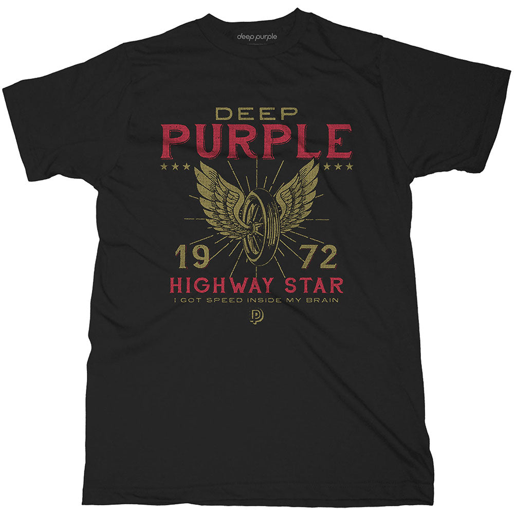 Deep Purple Unisex T-Shirt: Highway Star T-Shirt