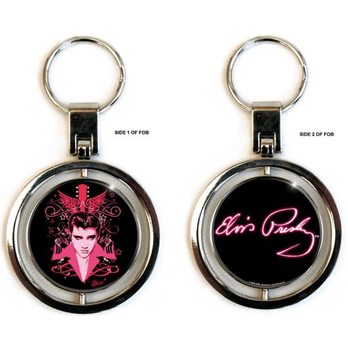 Elvis Presley Keychain: Let's Face It (Spinner) Sleutelhanger