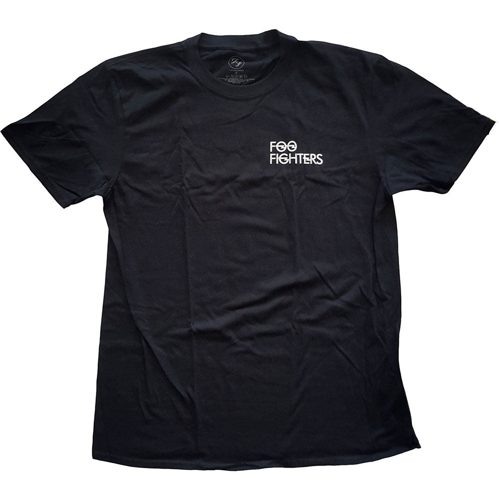 Foo Fighters Unisex T-Shirt: Flash Logo (Back Print) T-Shirt