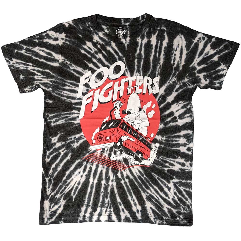 Foo Fighters Unisex T-Shirt: Speeding Bus (Wash Collection) T-Shirt