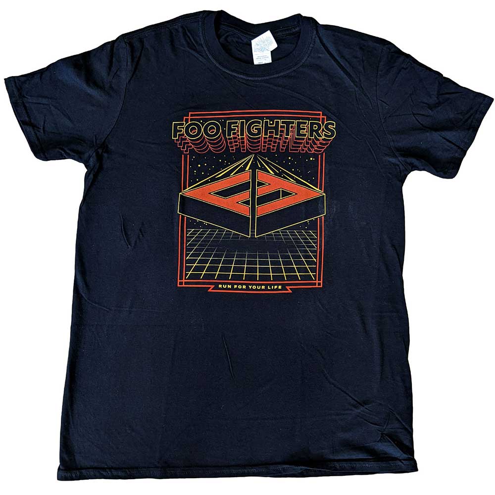 Foo Fighters Unisex T-Shirt: Run (Ex-Tour) T-Shirt