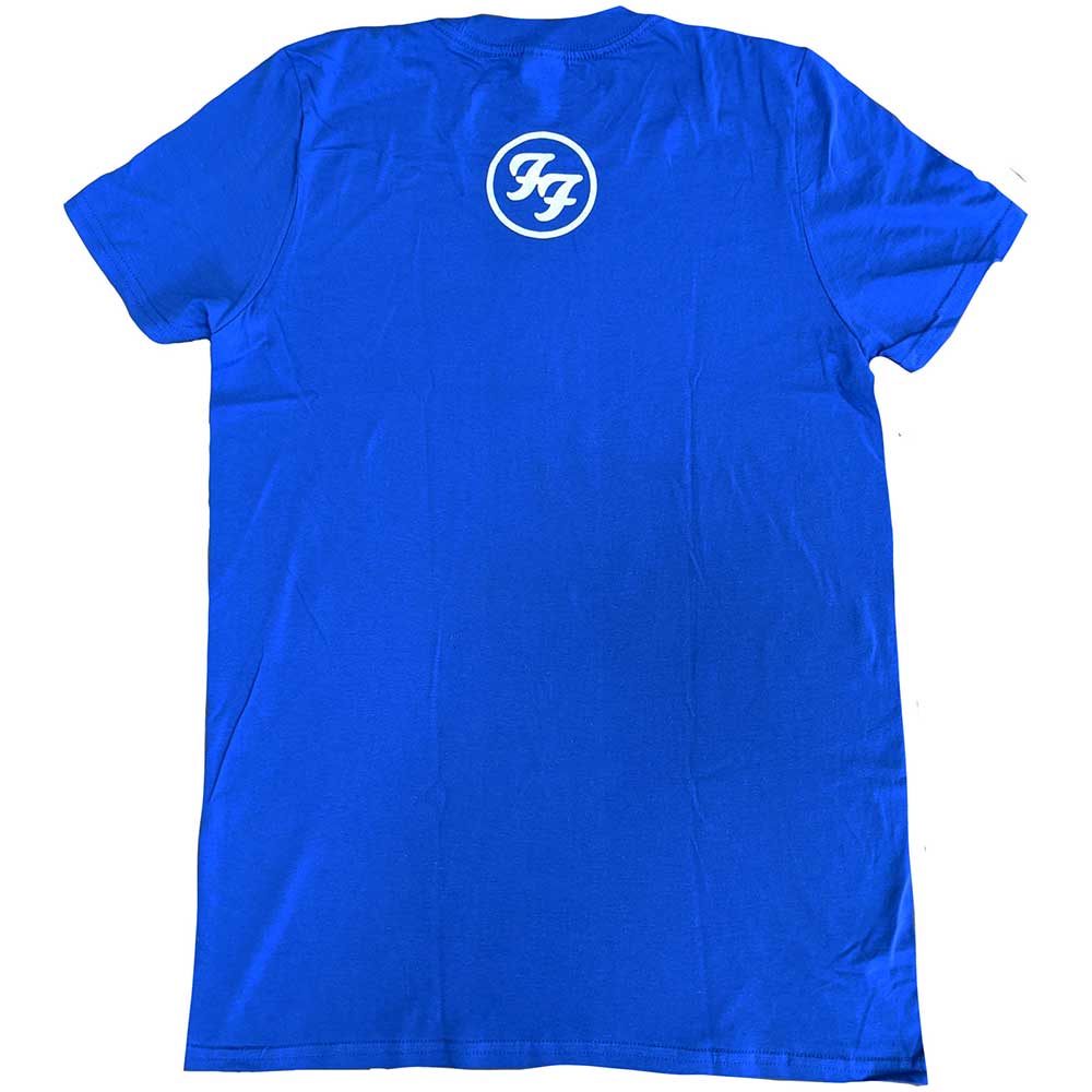Foo Fighters Unisex T-Shirt: Foos Logo (Back Print) (Ex-Tour) T-Shirt