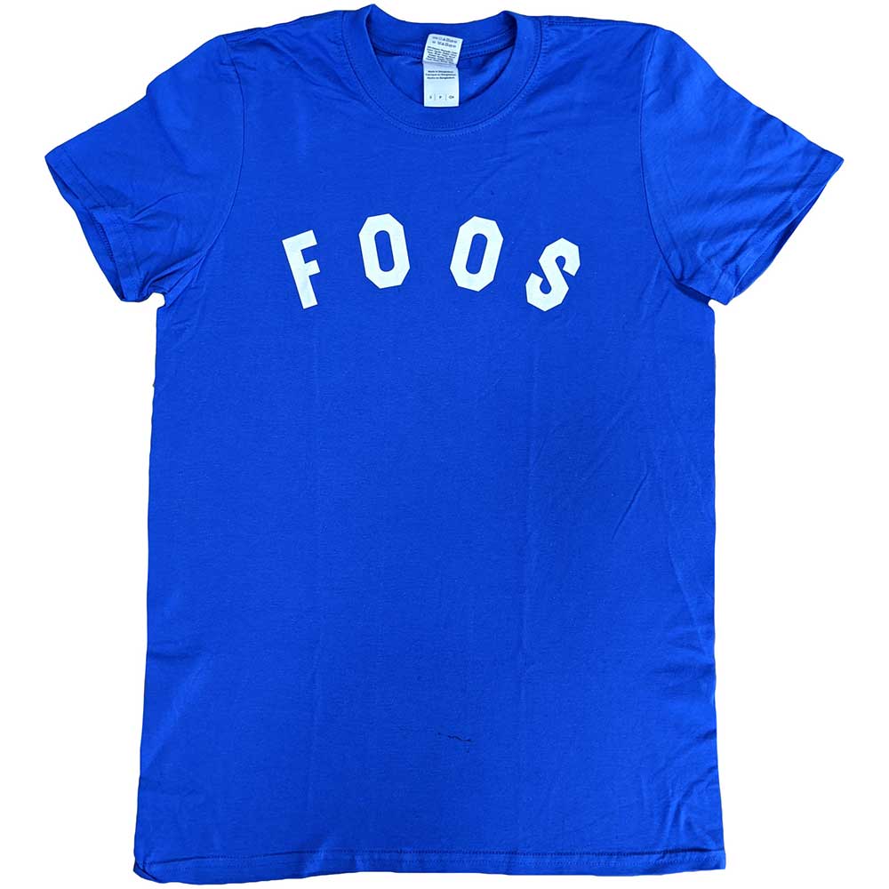 Foo Fighters Unisex T-Shirt: Foos Logo (Back Print) (Ex-Tour) T-Shirt
