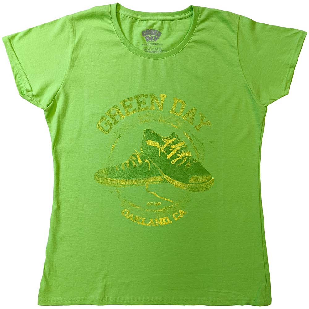 Green Day Ladies T-Shirt: All Stars T-Shirt