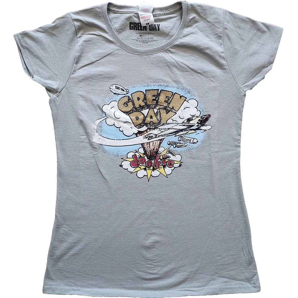 Green Day Ladies Tee: Dookie Vintage T-Shirt