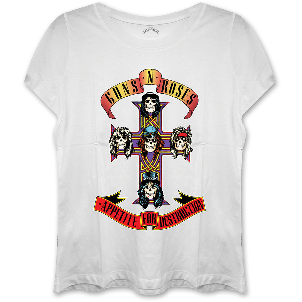 Guns N' Roses Ladies T-Shirt: Appetite (Skinny Fit) T-Shirt