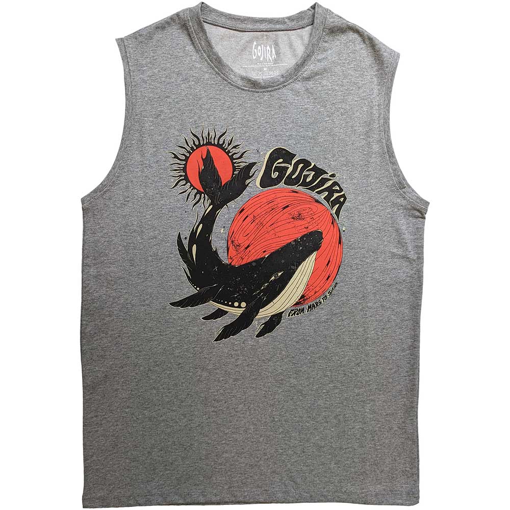 Gojira Unisex Tank T-Shirt: Whale Tank T-Shirt