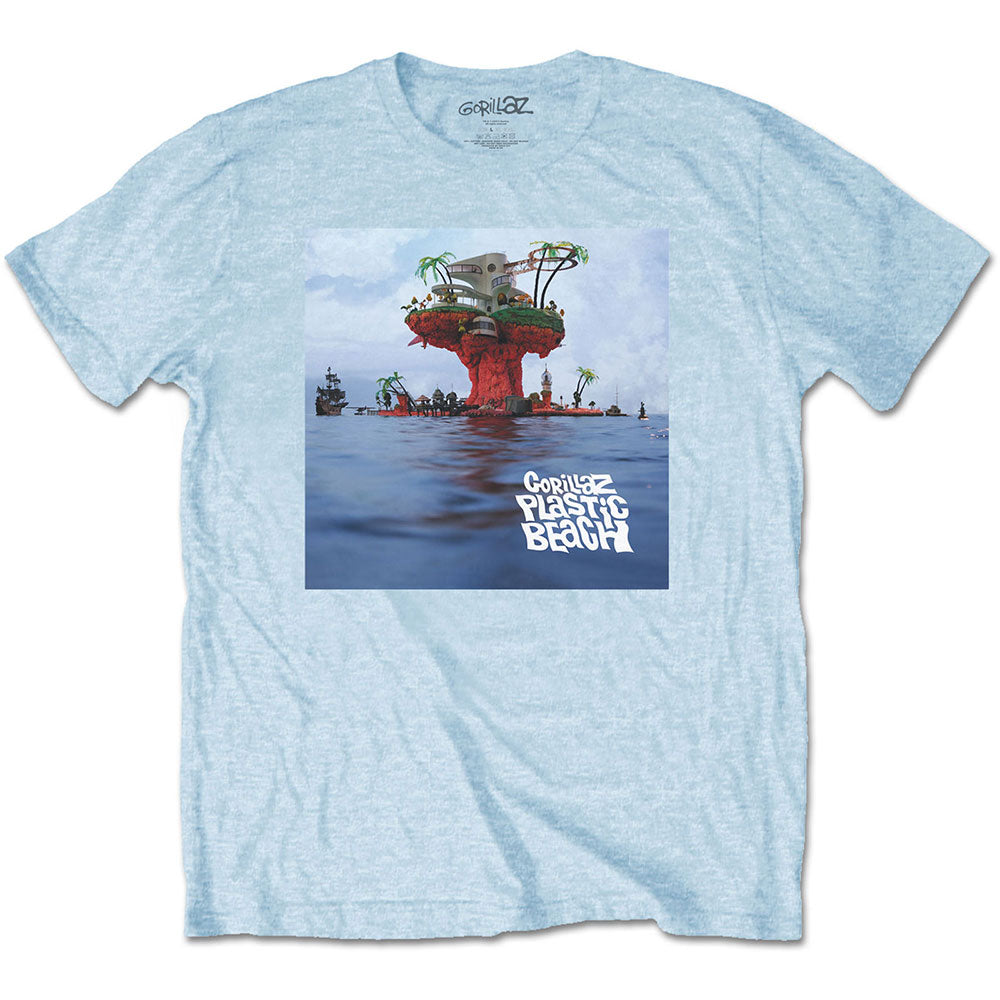 Gorillaz Unisex T-Shirt: Plastic Beach T-Shirt
