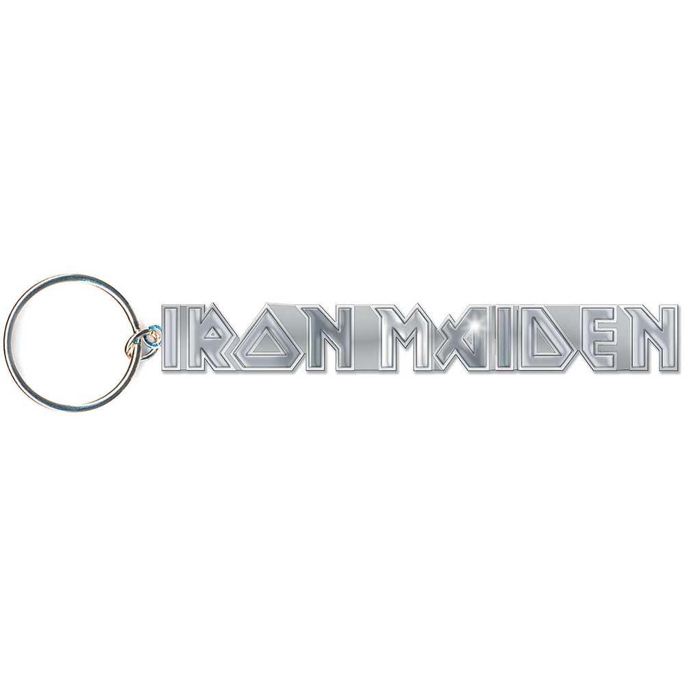 Iron Maiden Keychain: Logo with no tails. (Die-cast Relief) Sleutelhanger