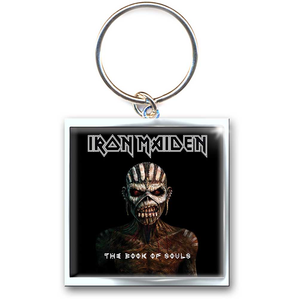 Iron Maiden Keychain: The Book of Souls (Photo-print) Sleutelhanger