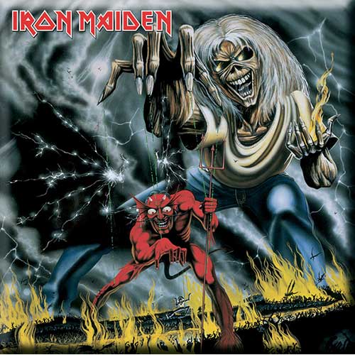 Iron Maiden Fridge Magnet: Numbers of the Beast Koelkastmagneet