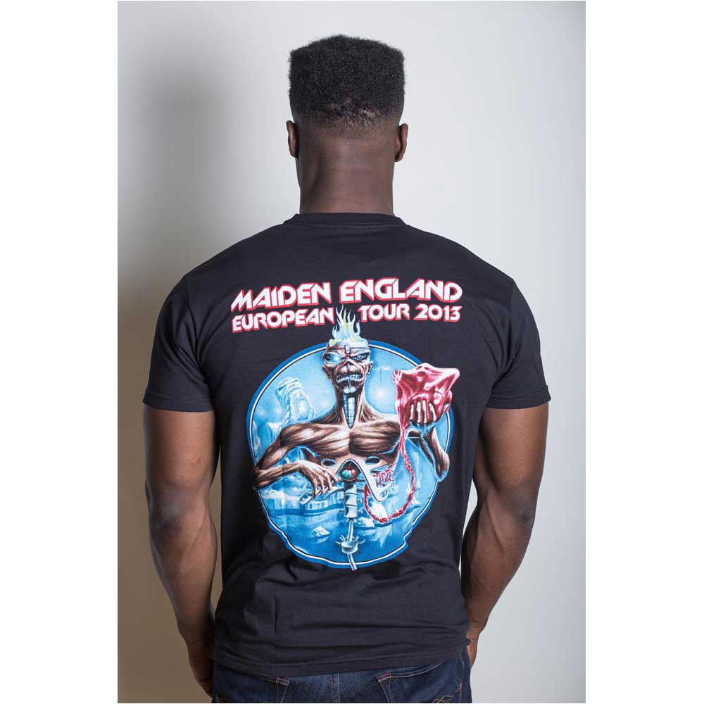 Iron Maiden Unisex T-Shirt: Euro Tour (Back Print) T-Shirt