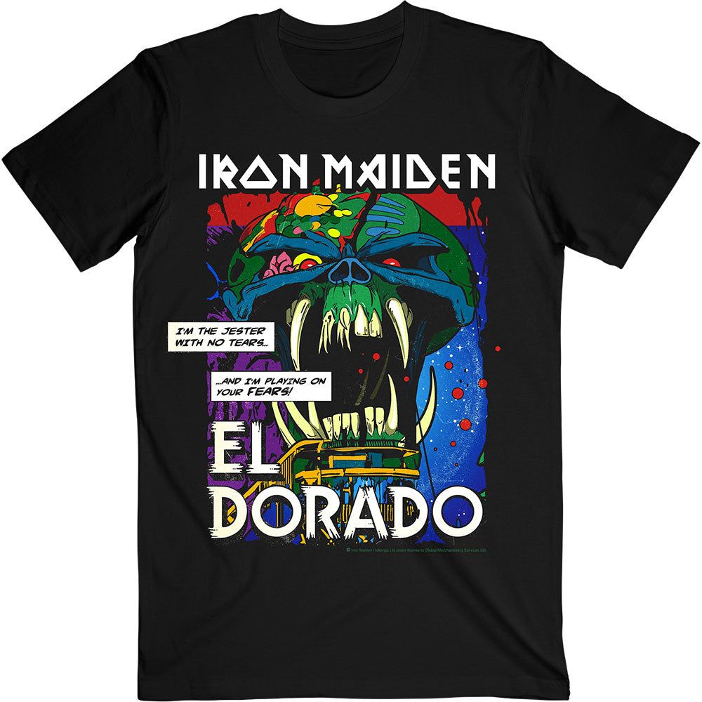 Iron Maiden Unisex T-Shirt: El Dorado T-Shirt