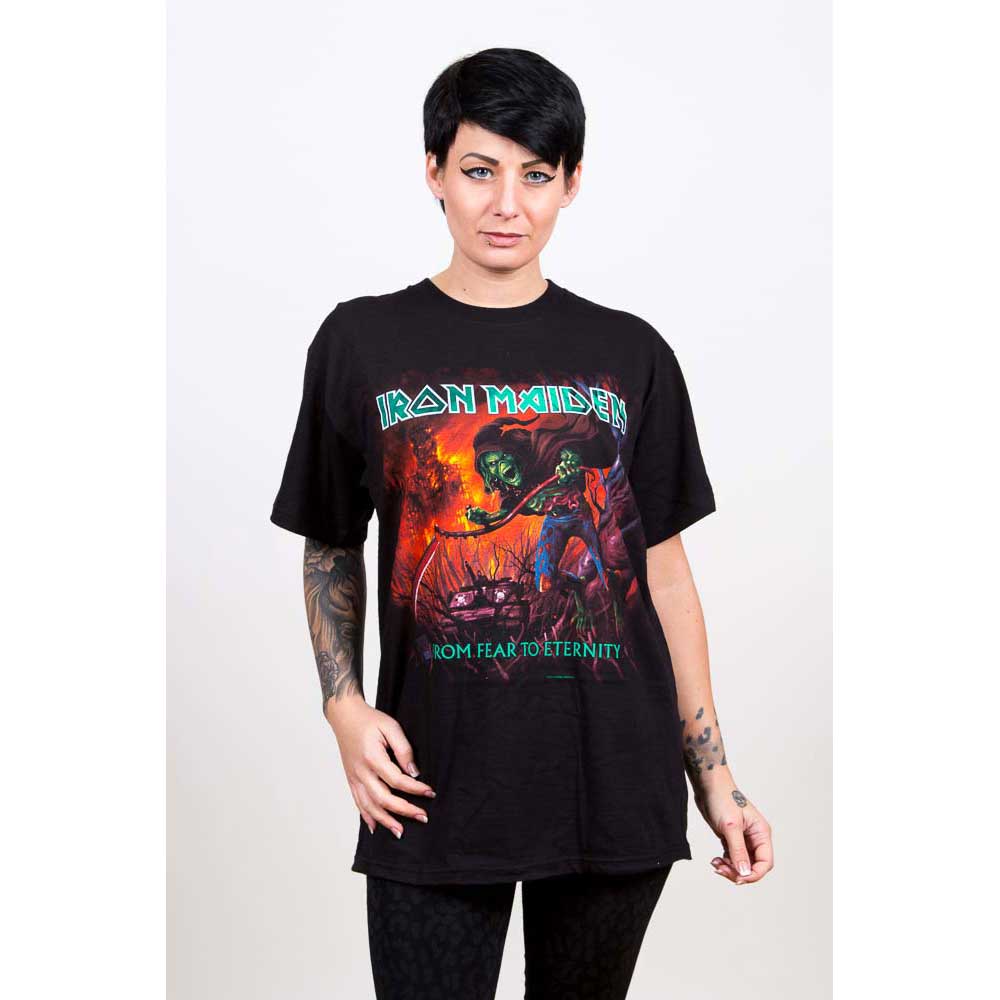 Iron Maiden Unisex T-Shirt: From Fear to Eternity Album T-Shirt