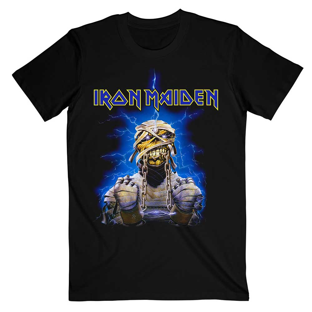 Iron Maiden Unisex T-Shirt: Powerslave Mummy T-Shirt