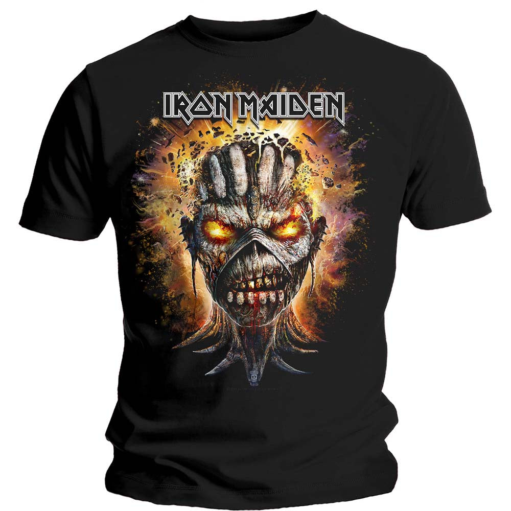 Iron Maiden Unisex T-Shirt: Eddie Exploding Head T-Shirt