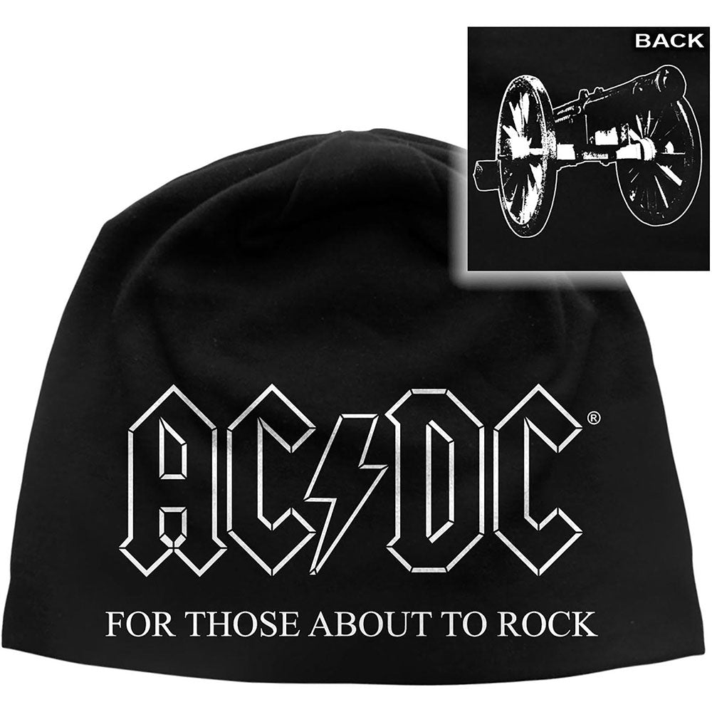 AC/DC Unisex Beanie Hat: For Those About To Rock Muts