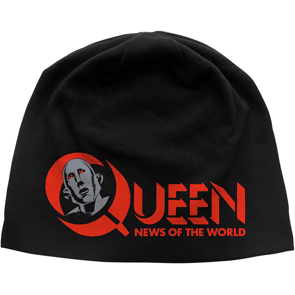 Queen Unisex Beanie Hat: News of the World Muts