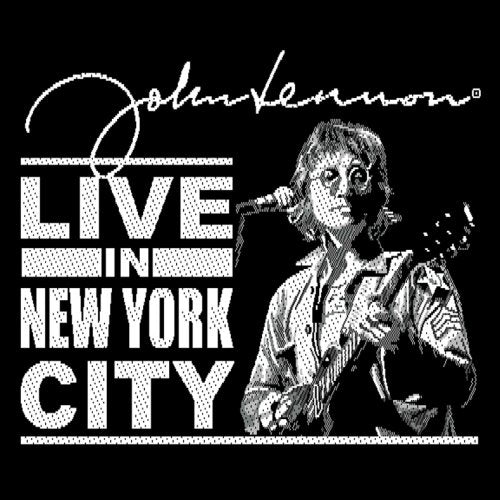 John Lennon Standard Patch: Live in New York City Standaard patch