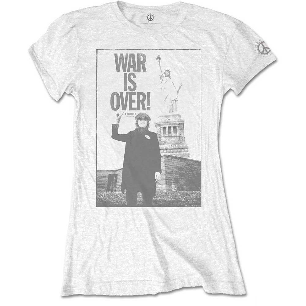 John Lennon Ladies T-Shirt: Liberty Lady T-Shirt