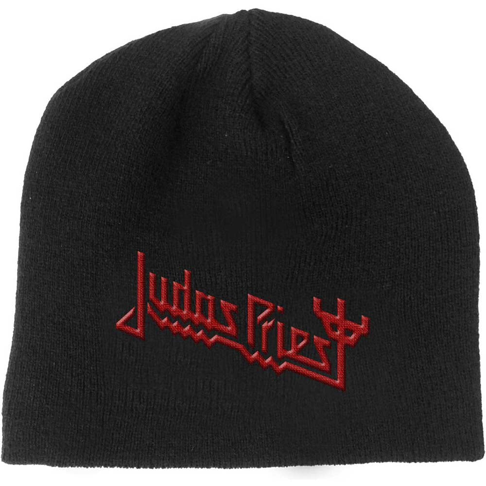 Judas Priest Unisex Beanie Hat: Fork Logo Muts