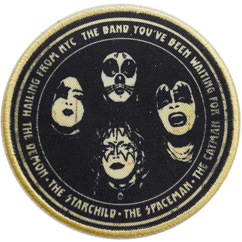 KISS Standard Patch: Hailing from NYC Standaard patch