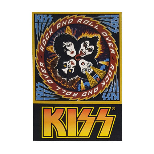 KISS Postcard: Rock & Roll Over (Standard) Postkaart