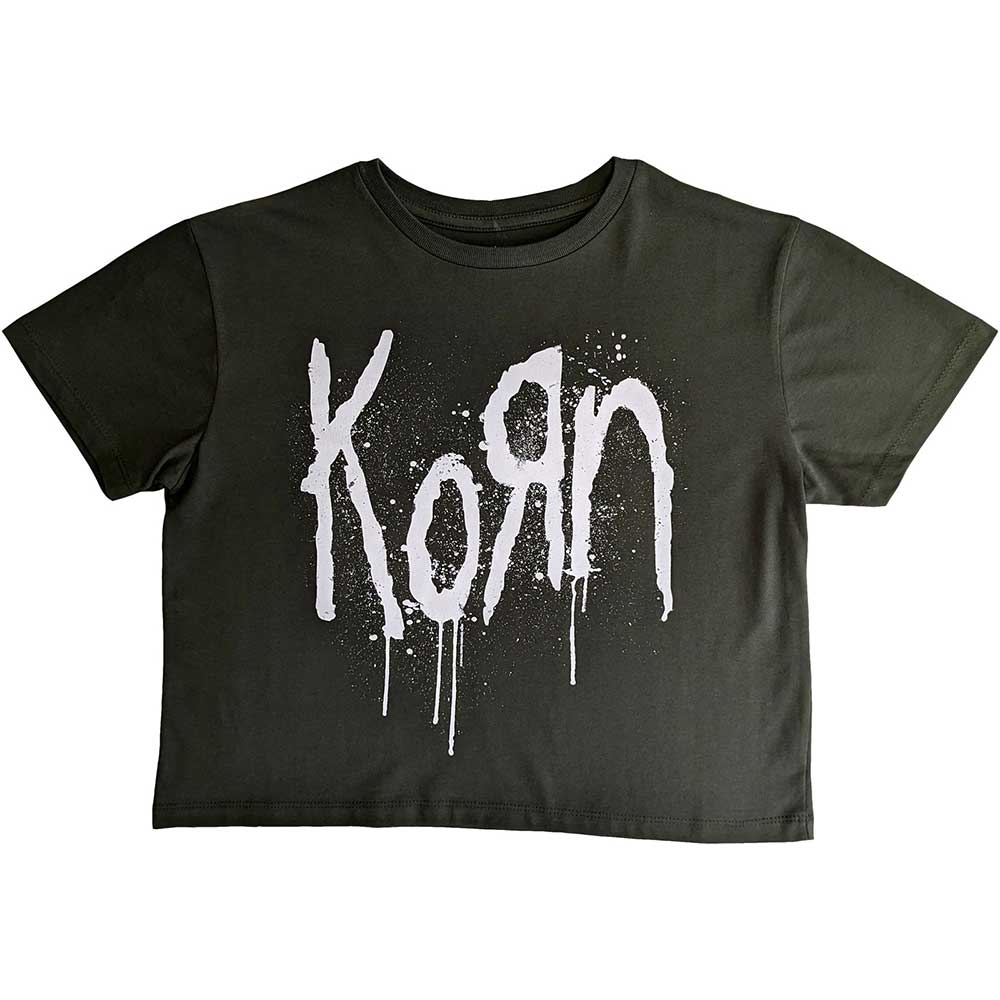 Korn Ladies Crop Top: Still A Freak (Back Print) Crop Top