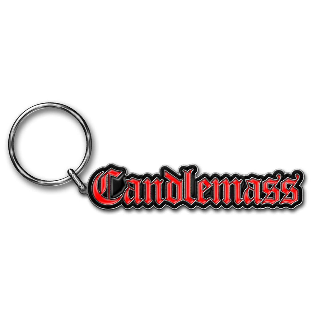 Candlemass Keychain: Logo (Enamel In-Fill) Sleutelhanger