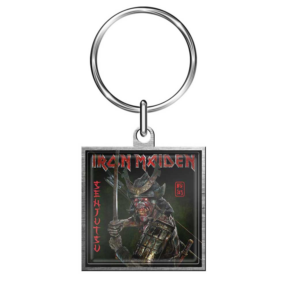 Iron Maiden Keychain: Senjutsu (Enamel In-Fill) Sleutelhanger