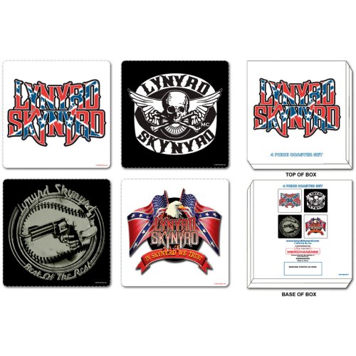 Lynyrd Skynyrd Coaster Set: Mixed Onderzetterset